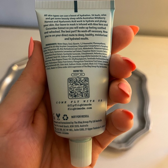Flight Mode Skincare High Altitude Hydration Mask - Picture 2 of 2
